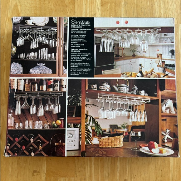 2 StemTrak Modular Acrylic Stemware Racks - Picture 2 of 3